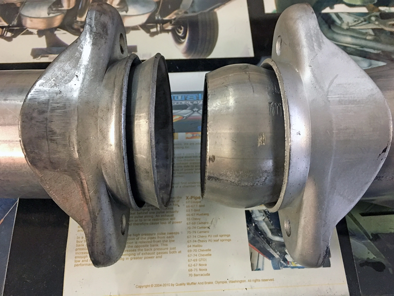 Quality Muffler and Brake Olympia Washington Ball-Flanges